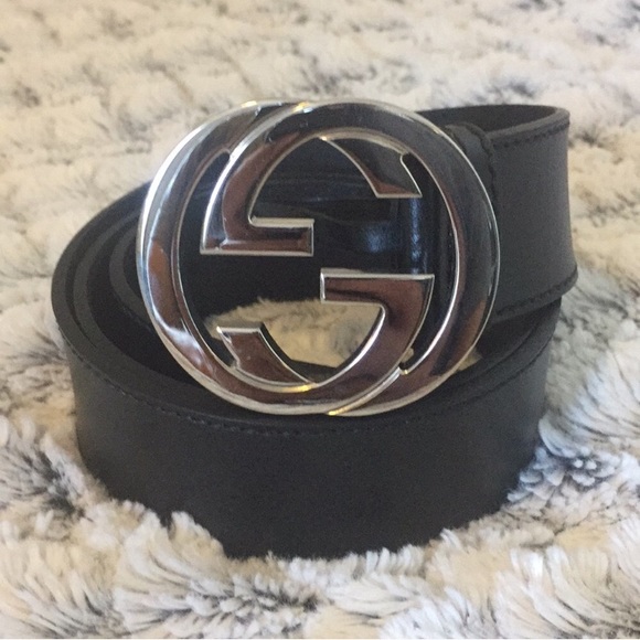 scratched gucci belt